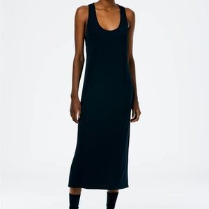 Tibi Harlow Jersey Tank Dress in Navy Size 4 NWT